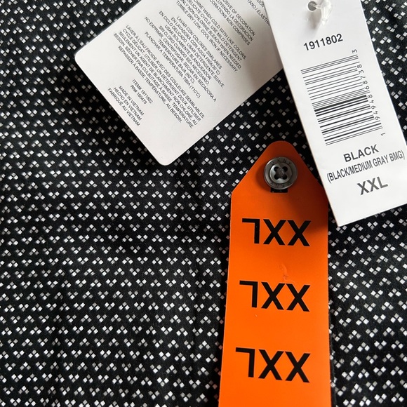 DKNY Woven Button-Up Shirt – XXL – Black/Medium Gray 🖤 - Picture 4 of 4